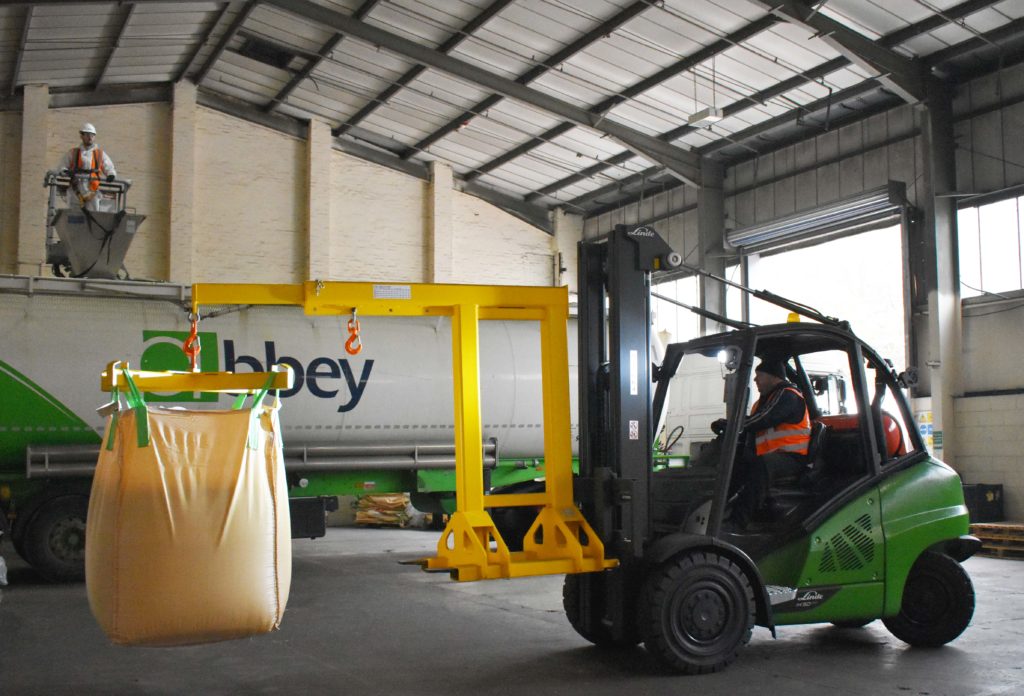 bag to bulk handling Abbey Logistics Group