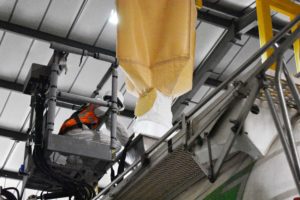 bag to bulk handling